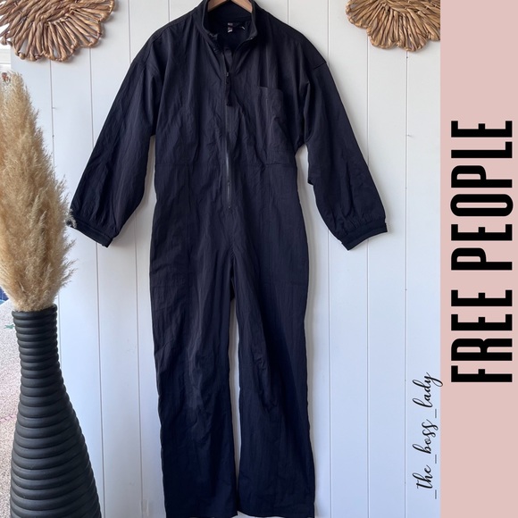 Free People jumpsuit coveralls onesie one-piece romper - Picture 6 of 13